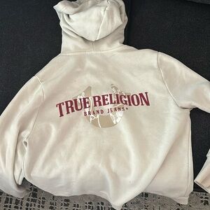 True religion jacket with pockets and hood